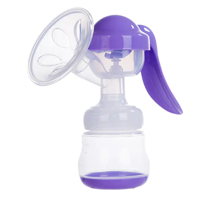 Adjustable Strength Manual Breast Pump with Silicone Pad