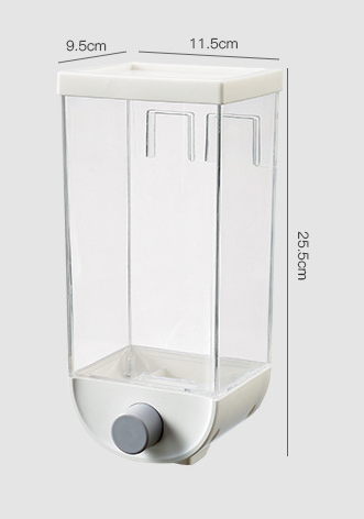 Plastic Wall-Mounted Kitchen Multi-Grain Sealed Jars