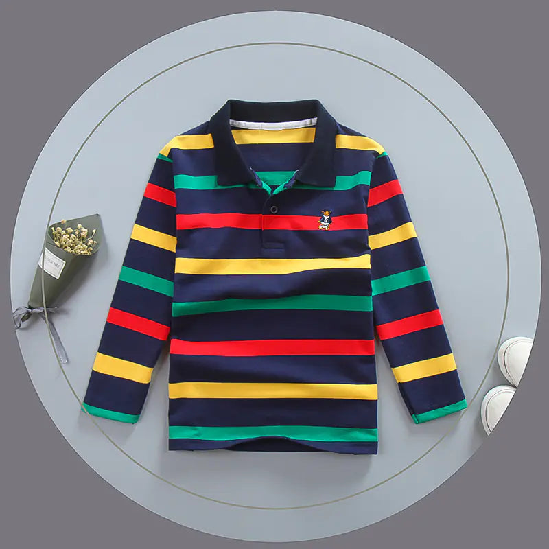 Children's Long-Sleeved T-Shirt for Spring and Autumn