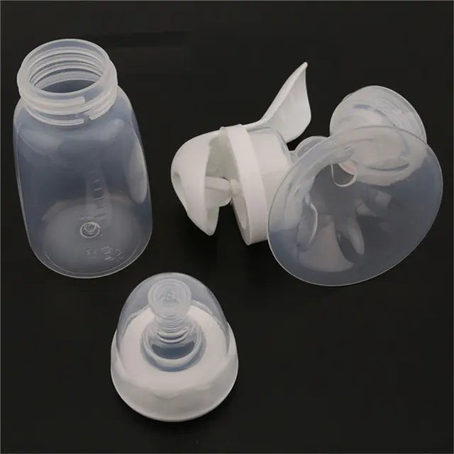 Adjustable Strength Manual Breast Pump with Silicone Pad