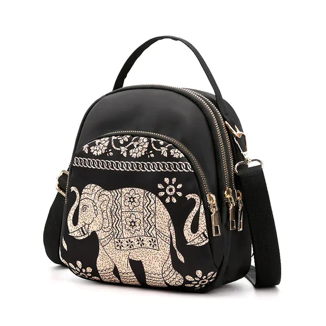 Waterproof Oxford Cloth Mini Backpack for Women and Teens