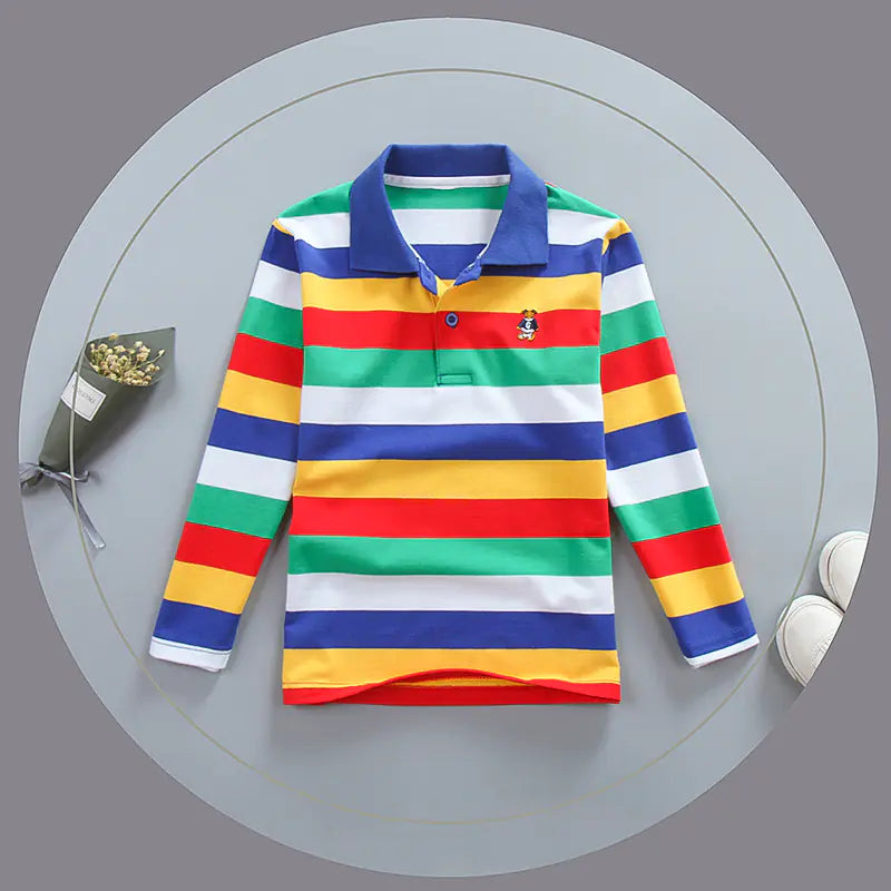 Children's Long-Sleeved T-Shirt for Spring and Autumn