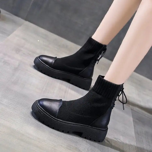 Women's Mid Tube Martin Fashion Boots