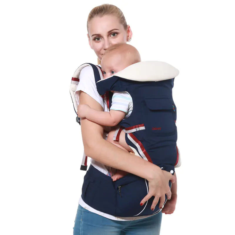 Breathable Multi-Functional Baby Carrier and Waist Seat