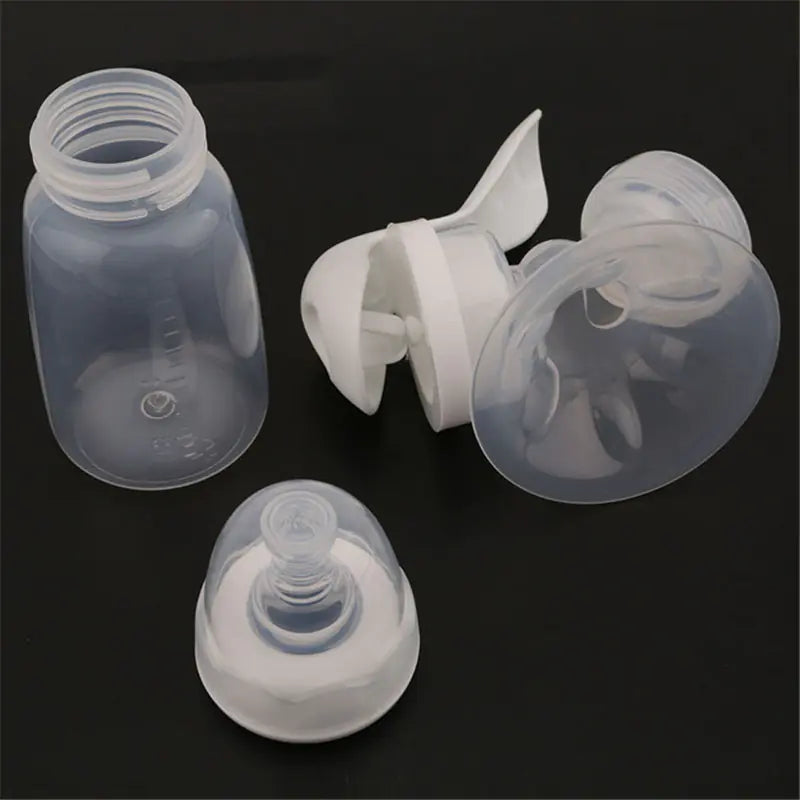 Adjustable Strength Manual Breast Pump with Silicone Pad