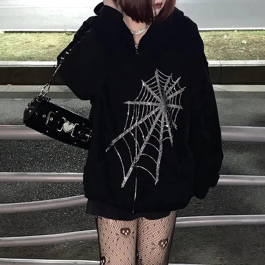 Printed Long-sleeved Pullover Sweater for Women