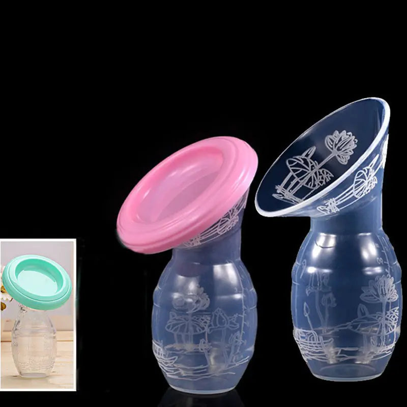 Full Silicone Manual Breast Milk Collector Pump