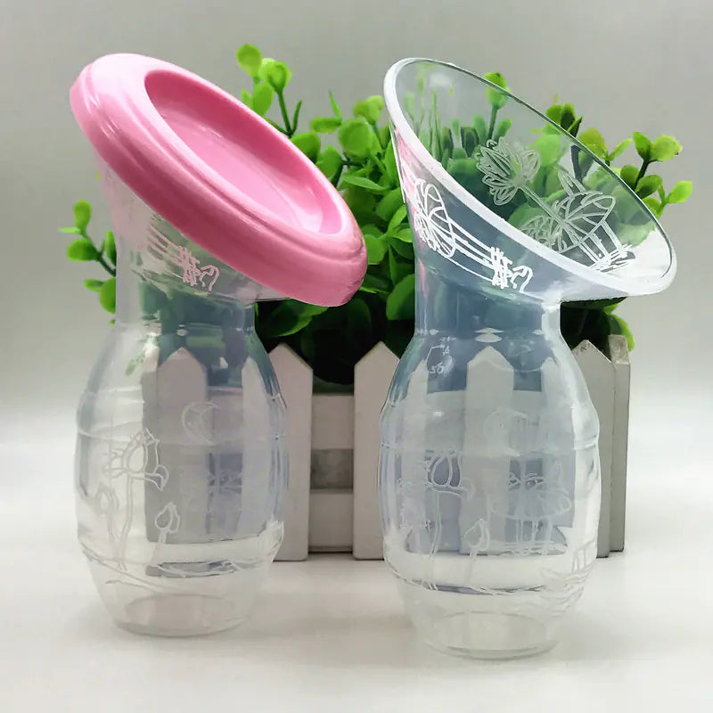 Full Silicone Manual Breast Milk Collector Pump